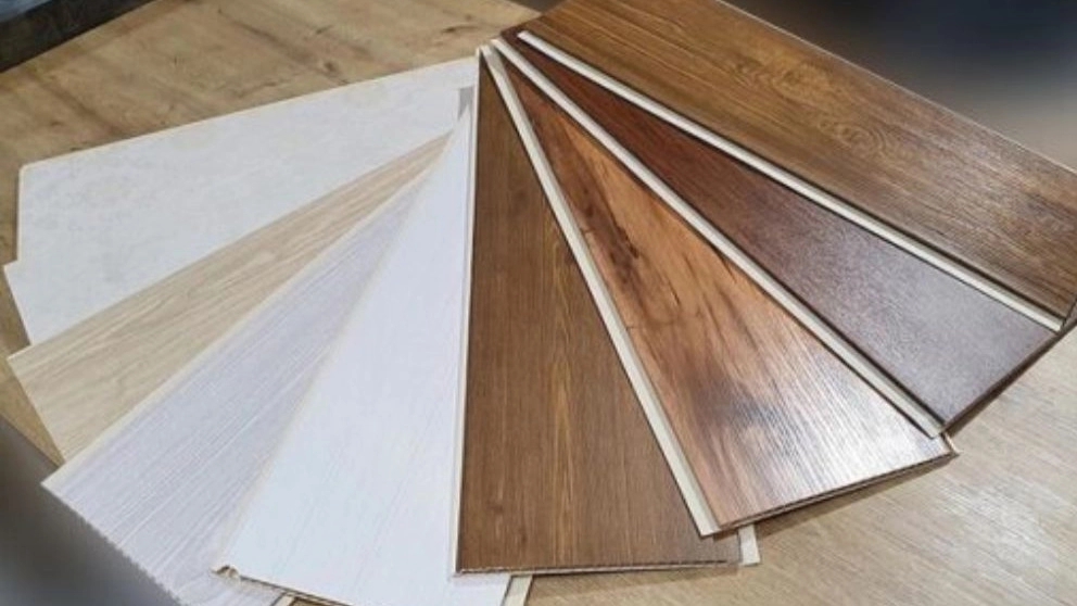 PVC wallcovering and wooden design of Fard's construction wooden bridge in Shemiran, Tehran